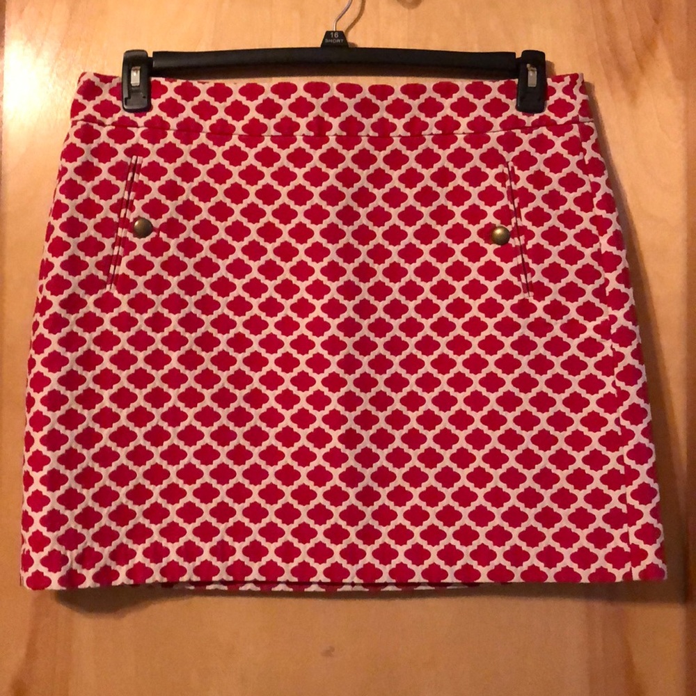 Mini skirt.